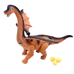 Dinosaurio Braquiosaurio con Alas y Huevos 11346