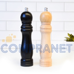 Molinillo Pimentero de madera 21 cm, muela cerámica, 11826 - tienda online