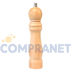 Molinillo Pimentero de madera 21 cm, muela cerámica, 11826 - comprar online