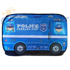 Imagen de Pelotero Infantil Bus Policía, incluye 50 pelotas, 11010.