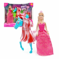 Muñeca Princesa con Caballo, y accesorios, 12746 en internet