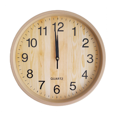 Reloj de pared, analógico 30 cm, diámetro, 13062