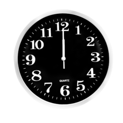 Reloj de pared, analógico, 30 cm diámetro, 13063 - comprar online