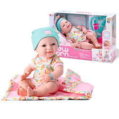 Bebe Real Recien Nacido con Manta y accesorios maternidad 12702