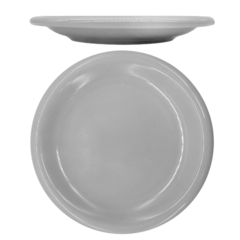 COMBO 1 Plato Playo + 1 Plato Hondo + 1 Plato Postre cerámica Gris 90072 - comprar online