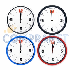 Reloj de Pared Analógico de PVC, 30 cm diámetro, 12720 - comprar online