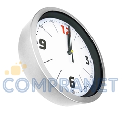 Reloj de pared Analógico de PVC, 20 cm diámetro, 12718 - tienda online