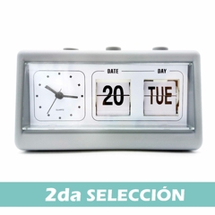 Reloj Despertador calendario con botón superior, 2DA SELECCION 10868