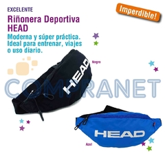 Riñonera Deportiva urbana, HEAD, impermeable 11314 - tienda online