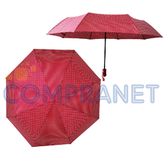 Paraguas Automático Lunares con funda, 8 varillas, Colores 13040 - comprar online