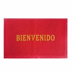 Felpudo rectangular, alfombra de bienvenida Goma, Bienvenidos 13124 - comprar online