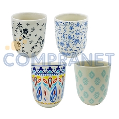 Cuenco, Taza de té x6 Porcelana China, Diseño Varios en internet