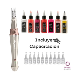 KIT BBLIPS (DERMAPEN DR PEN E30 + 7 SERUMS BBLIPS + 10 REPUESTOS NANO) + CAPACITACIÓN VIRTUAL