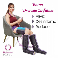 Drenaje linfático piernas botas hotsell