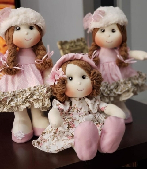 Bonecas de Pano  Ateliê Lulukinha