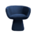 cadeira-platner-veludo-decoração-azul