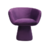 cadeira-platner-veludo-decoração-roxo