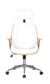Cadeira de escritório Lidia - Branca - comprar online