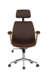 Cadeira de escritório Lidia - Marrom - comprar online