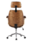 Cadeira de escritório Lidia - Marrom - Linea Rio Móveis - Inovação, sustentabilidade e design