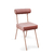 cadeira-jantar-decoração-luxo-design-rosa