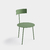 cadeira-aço-design-altopadrão-luxo-verde