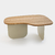 Mesa de centro Stone- orgânica M em madeira - comprar online