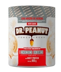 Pasta de Amendoim DR PEANUT Chococo Branco 600g