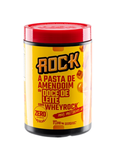 Pasta de Amendoim Rock Peanut DOCE DE LEITE 1,010kg e 505g