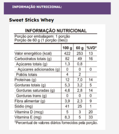 Sweet Sticks 60g - Canibal Inc - comprar online