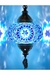 Lustre De Mosaico Turco Autêntico - Azul CMT46