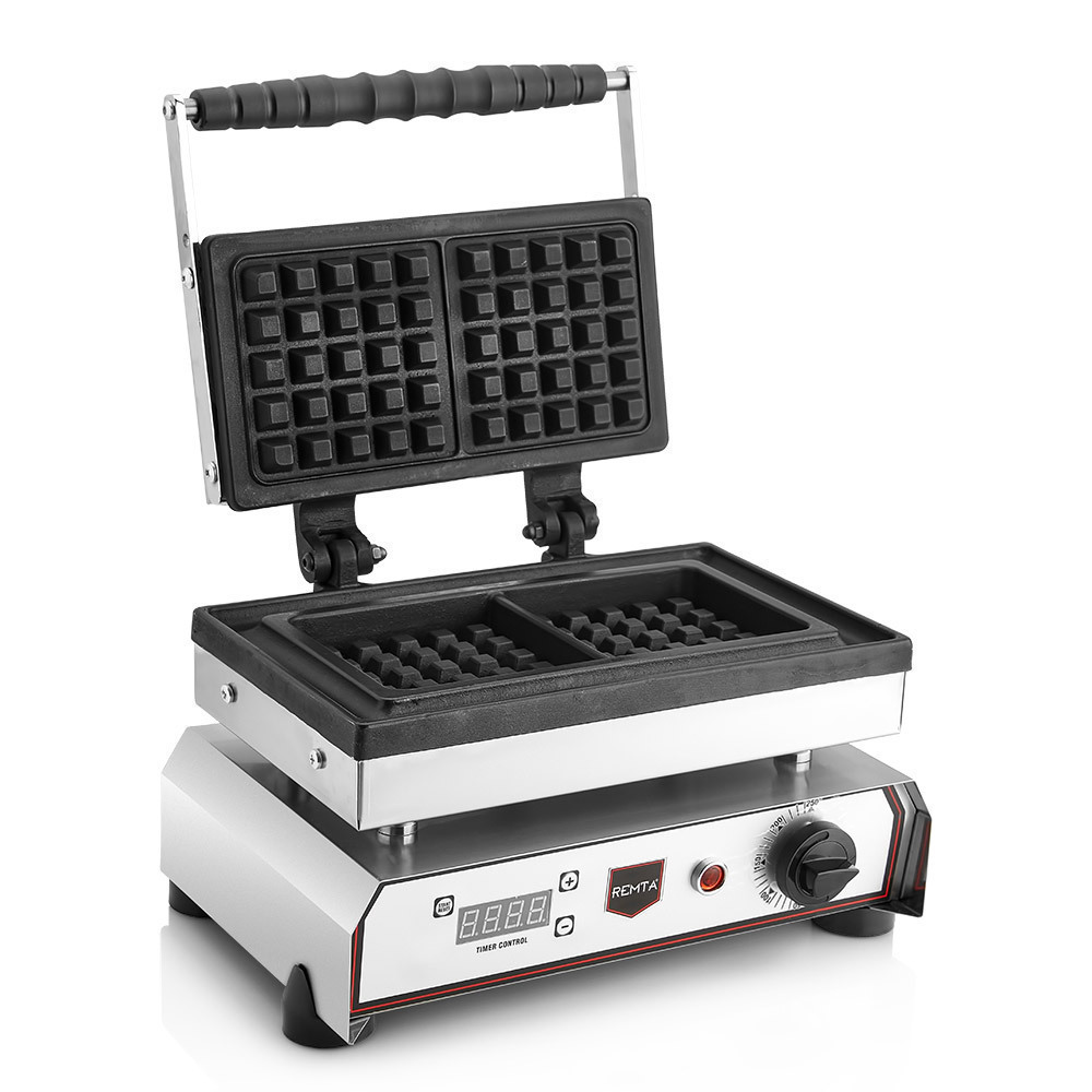 Eu Plug Waffle Maker 9“non-stick Waffler Iron Stuffler Stuffed Wafflera,led  Prompt Temperature Control,electric Baker Makes Thick, Fluffy Waffles,  Kitchen Essential For Breakfast - Temu United Arab Emirates