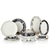 Porcelain Dinnerware Sets - Asiyan Collection 91 Pieces - KA8S285 on internet