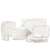 Porcelain Dinnerware Sets - Bone Collection 60 Pieces - KA8S292 on internet