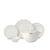 Porcelain Dinnerware Sets - Perla Collection 60 Pieces - KA8S283