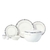 Porcelain Dinnerware Sets - Perla Collection 60 Pieces - KA8S282