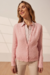 Amelia Women's Cashmere and Australian Wool Blend Long Sleeve Cardigan - SEASLC079013 - online store