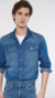 Camisa Jeans Rio Turca Para Masculino / Fitted - MV050 na internet