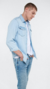 Camisa Jeans Rio Turca Para Masculino / Fitted - MV050 na internet