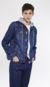 Jaqueta Jeans Brandon Turca Para Masculino Com Capuz / Regular Fit - MV057