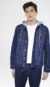 Jaqueta Jeans Brandon Turca Para Masculino Com Capuz / Regular Fit - MV057 - comprar online