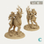 Goldhorn Cervid Riders - Gold Dragons Miniaturas