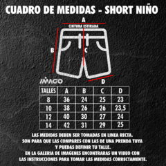 Short All Blacks Pluma Niño en internet