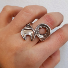 JZ1011 ANILLO DE ELECTROFORMATURA Jackie Joyas