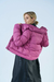 CAMPERA PUFFER AGATHA CUELLO ALTO FUCSIA - tienda online