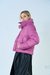 CAMPERA PUFFER AGATHA CUELLO ALTO FUCSIA - comprar online