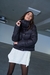 CAMPERA PUFFER AGATHA CUELLO ALTO NEGRO - comprar online