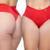 Imagem do Kit 5 Calcinhas PLUS SIZE Empina Bumbum Fio Duplo Pala Dupla Conforto Cintura Alta Tanga ref 323Plus