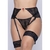 Conjunto Lingerie Cinta Liga Com Calcinha Fio Dental Sexy Bijuteria Sex Shop REF 810 - loja online