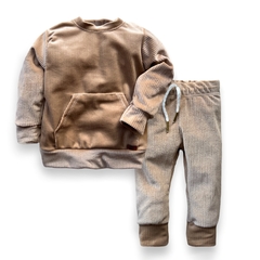 Conjunto Plush Morley Beige